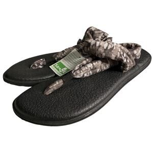Sanuk Yoga 2 Sling Sandals Womens 11 Sustainable‎ Summer Boho Comfort Vacation